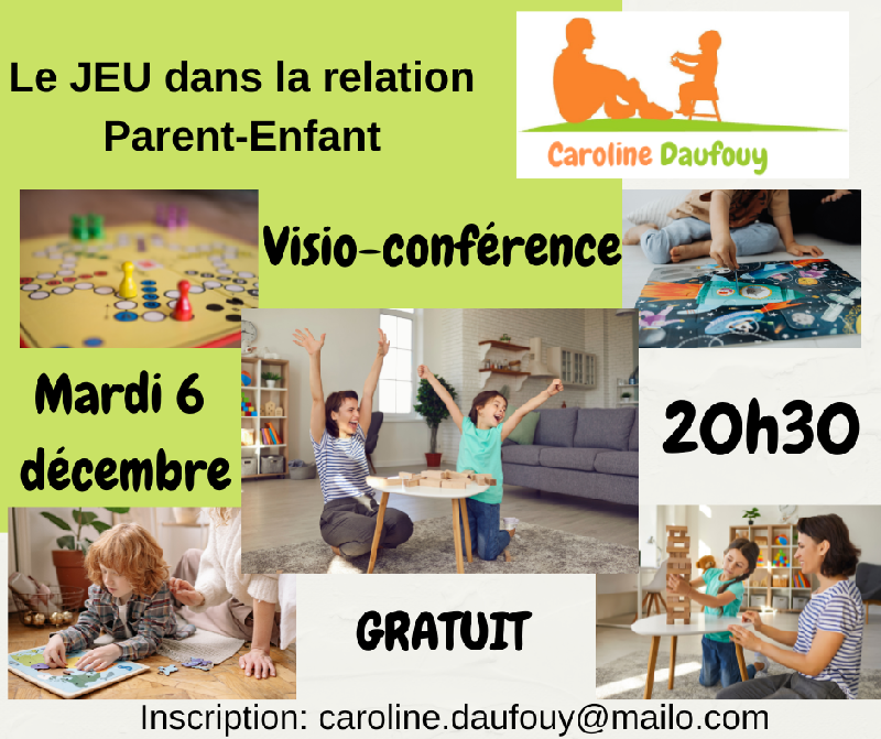 Le JEU dans la relation Parent-Enfant